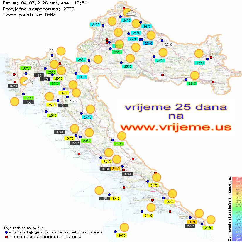 Vrijeme danas