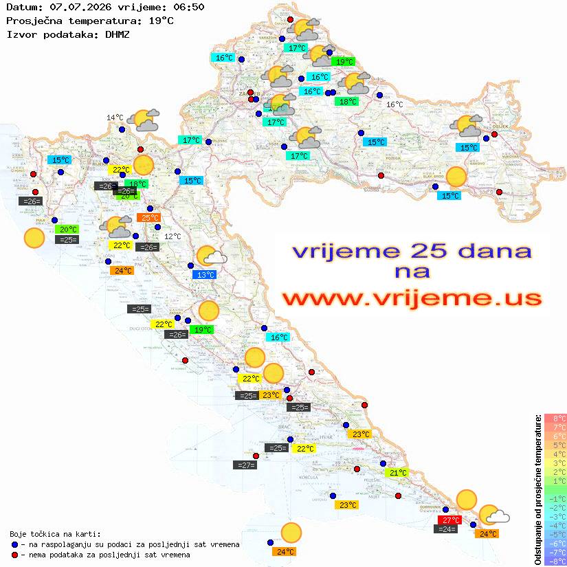 Vrijeme danas