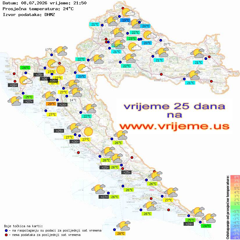 Vrijeme danas