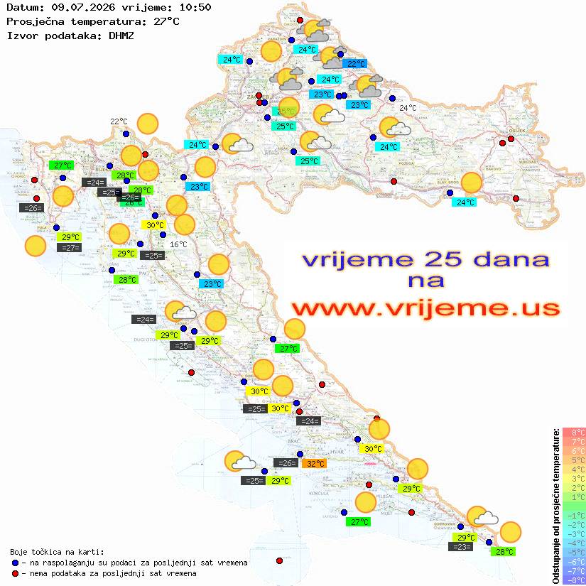Vrijeme danas