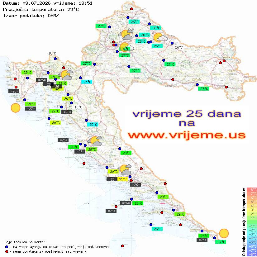 Vrijeme danas