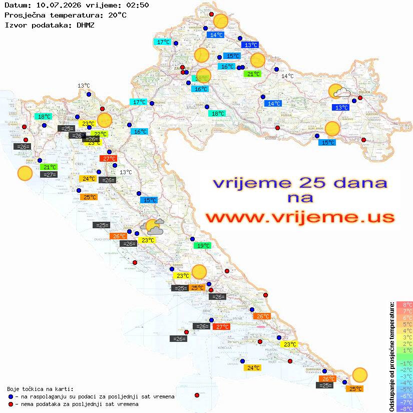 Vrijeme danas