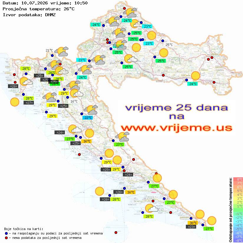 Vrijeme danas