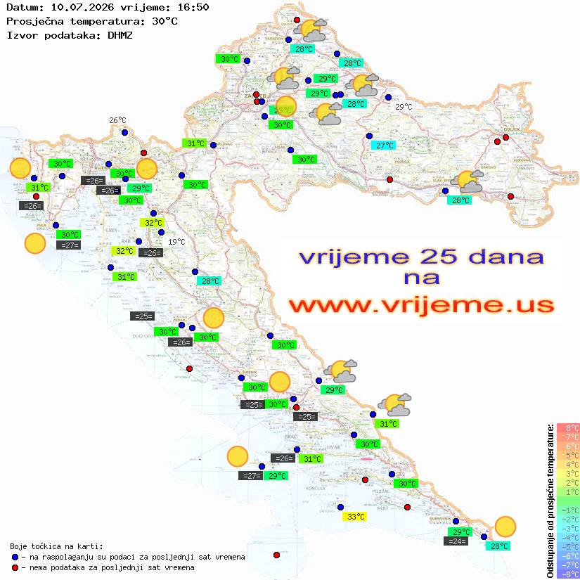 Vrijeme danas