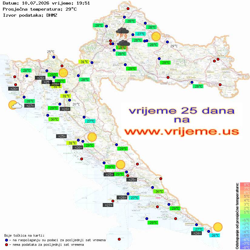 Vrijeme danas