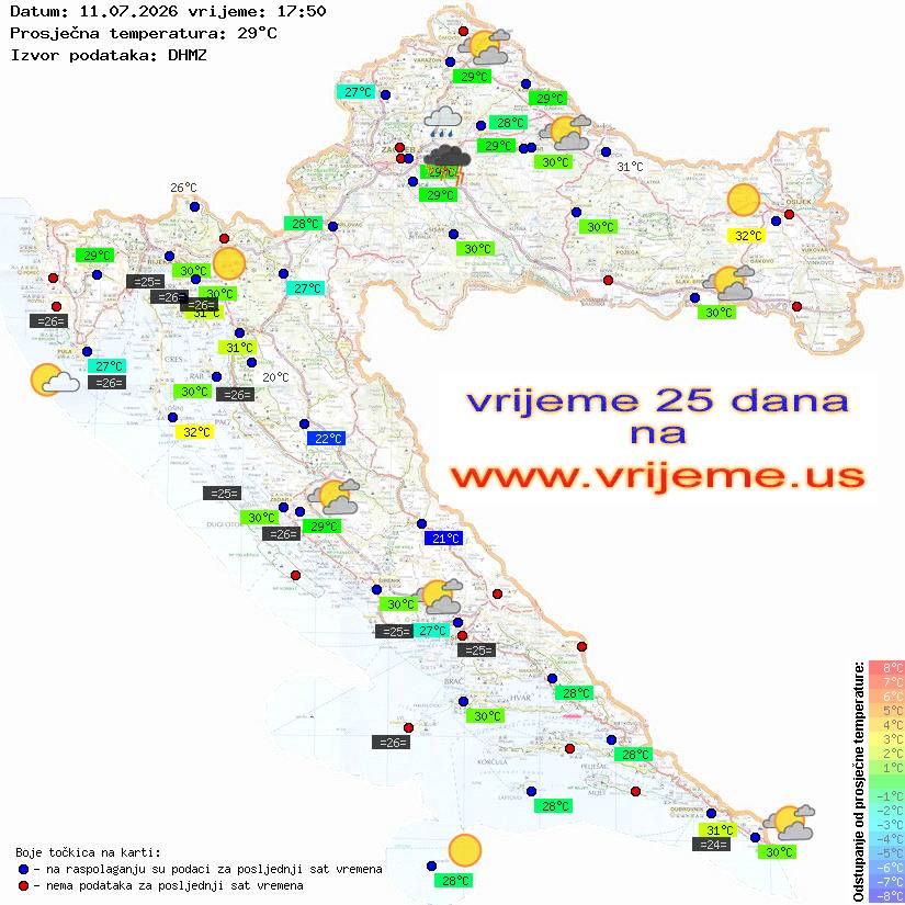 Vrijeme danas