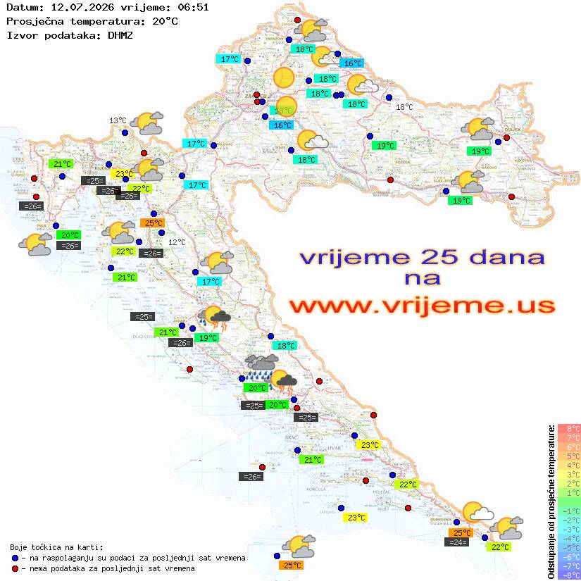 Vrijeme danas