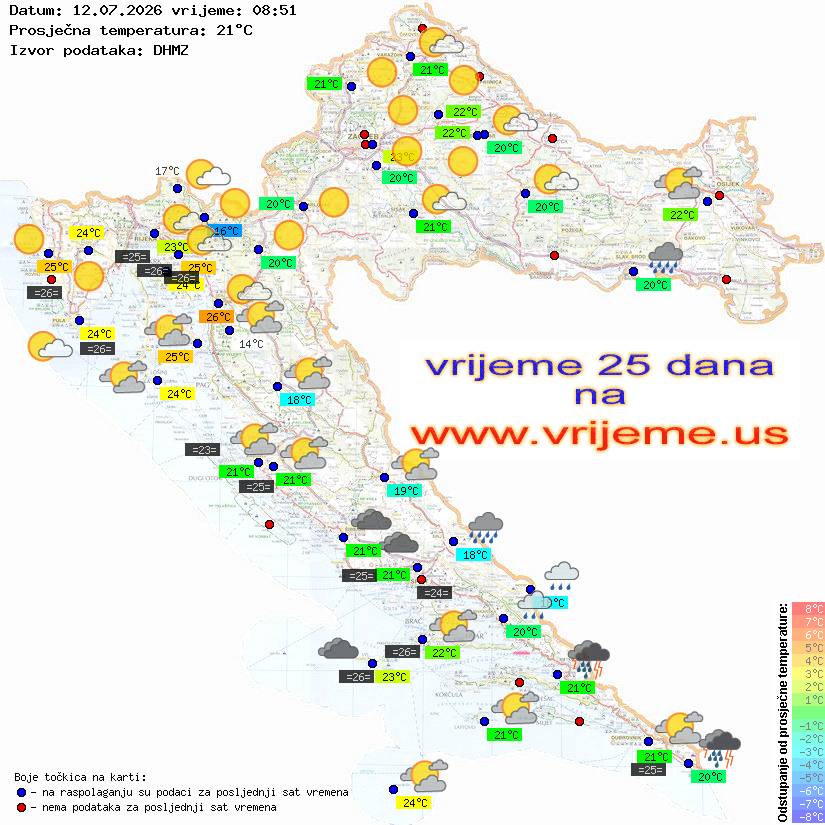 Vrijeme danas