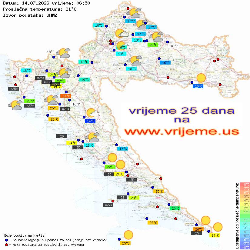 Vrijeme danas