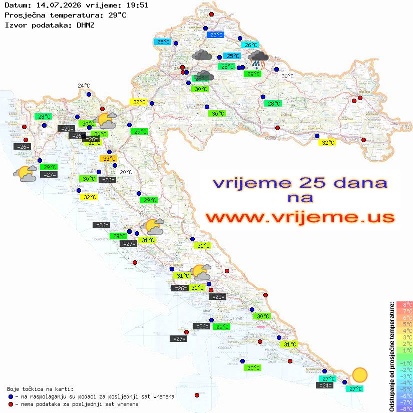 Vrijeme danas