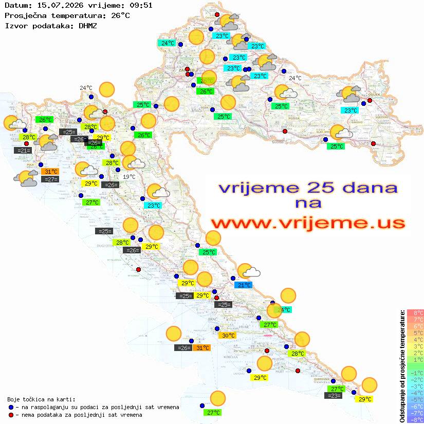 Vrijeme danas