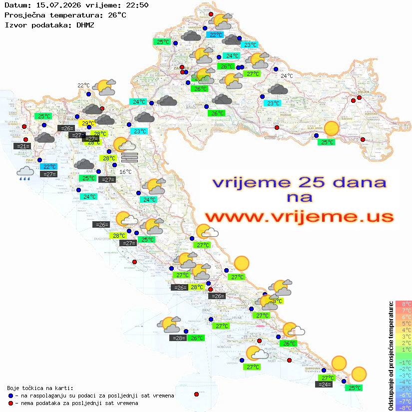 Vrijeme danas