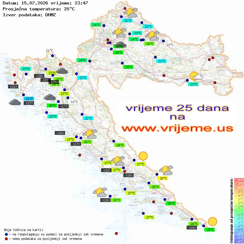 Vrijeme danas