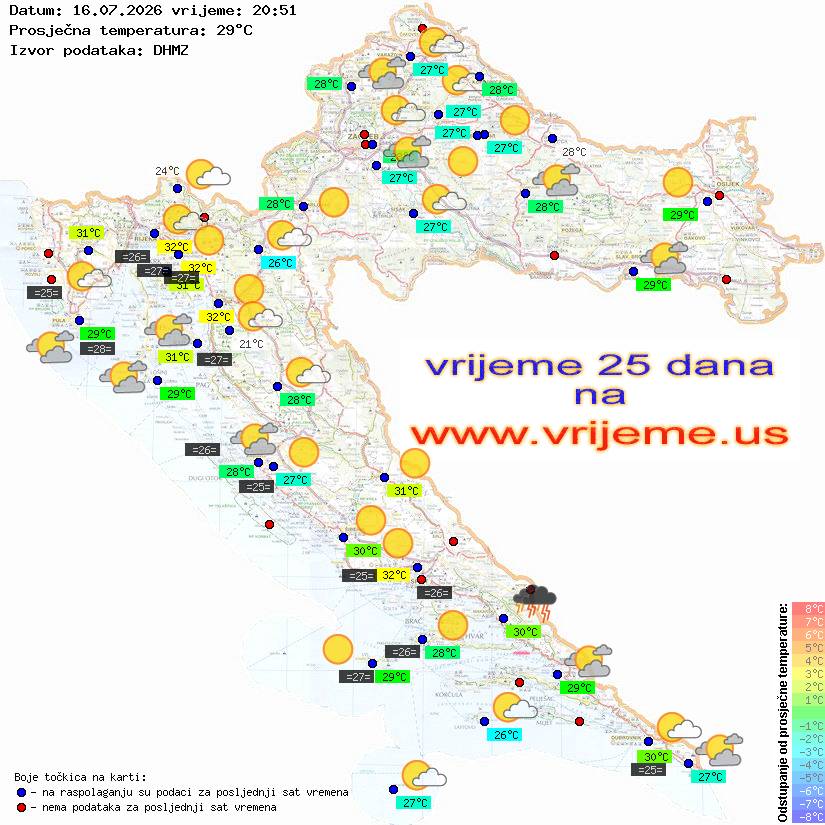 Vrijeme danas
