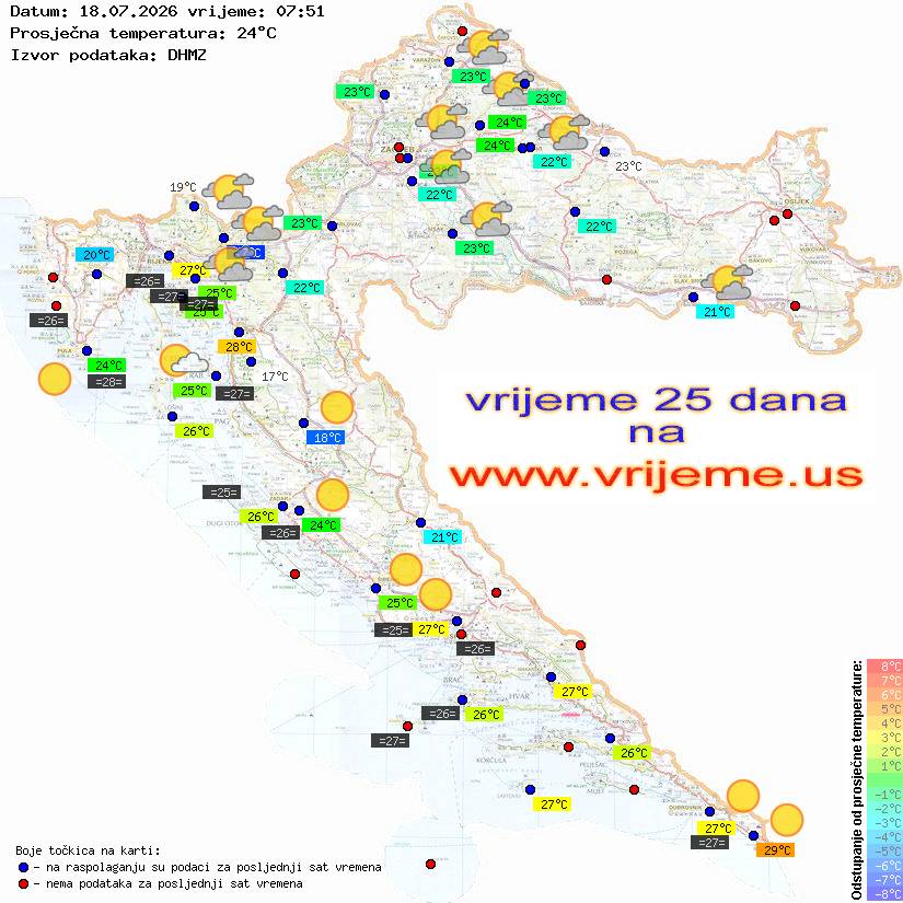 Vrijeme danas