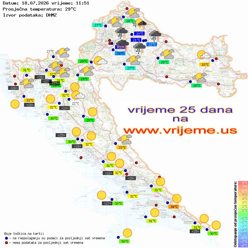 Vrijeme danas