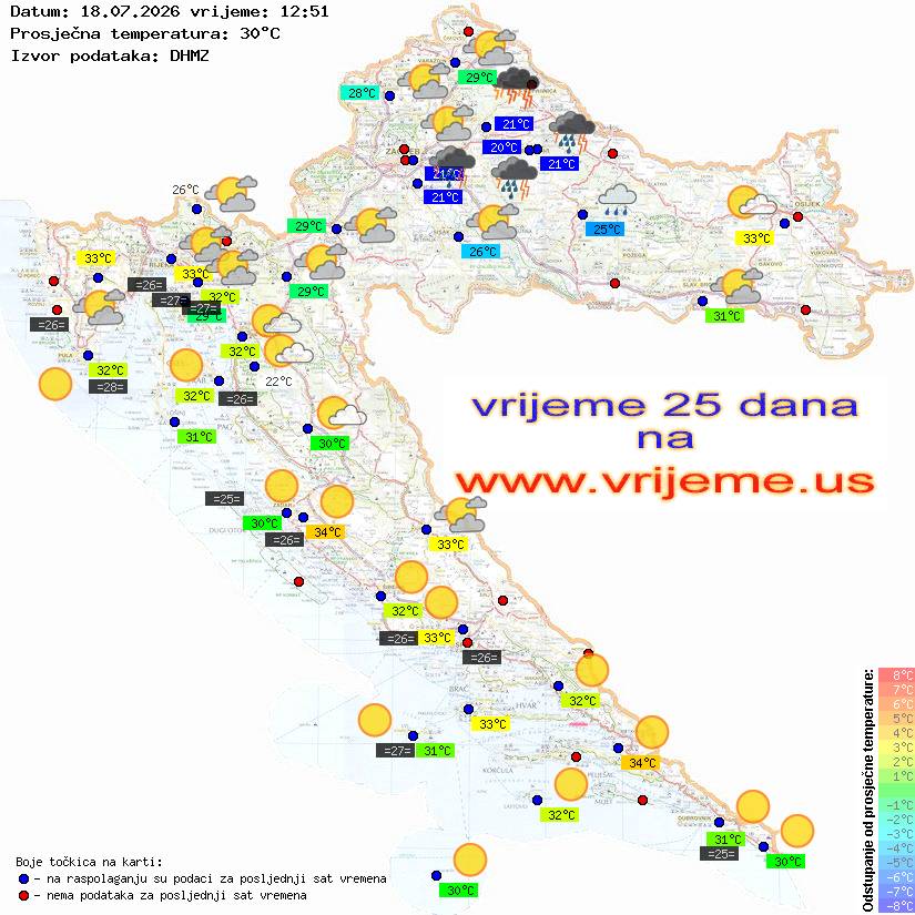 Vrijeme danas