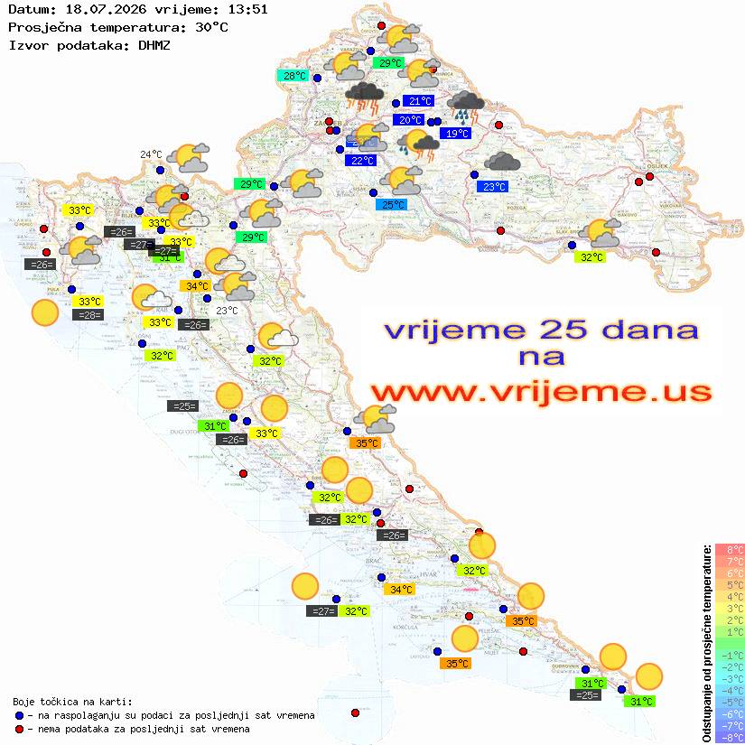 Vrijeme danas
