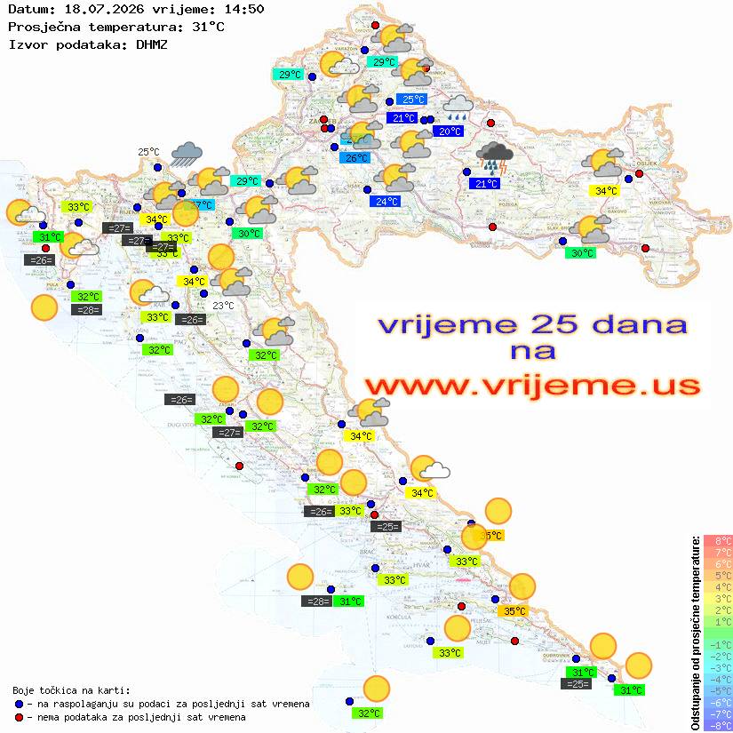 Vrijeme danas