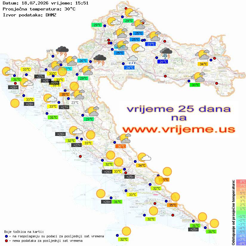 Vrijeme danas