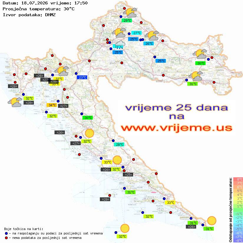 Vrijeme danas