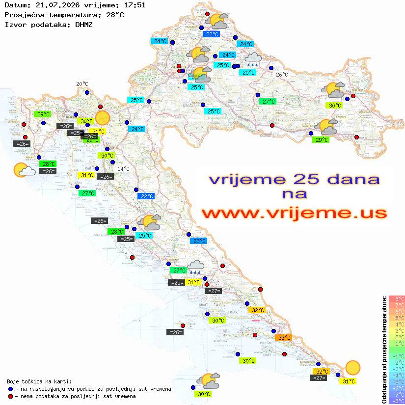 Vrijeme danas