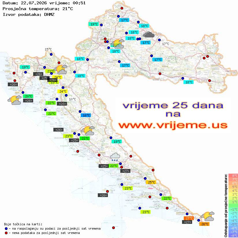Vrijeme danas