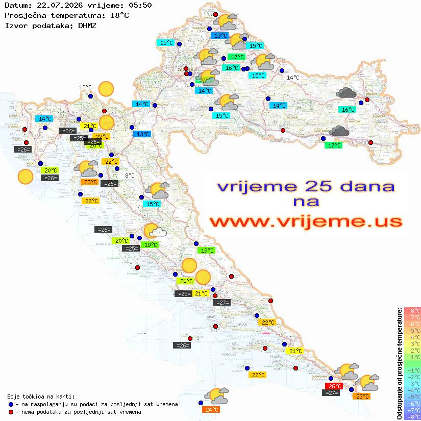 Vrijeme danas