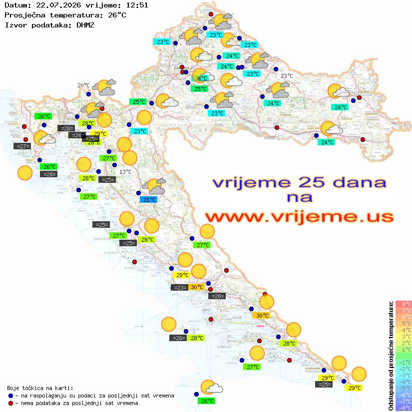 Vrijeme danas