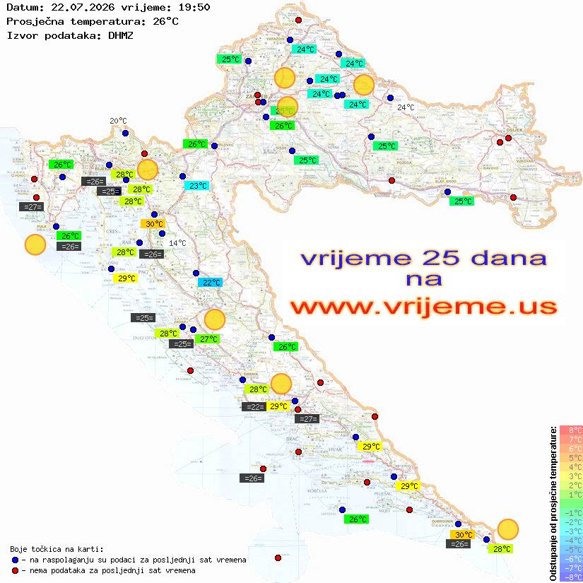 Vrijeme danas