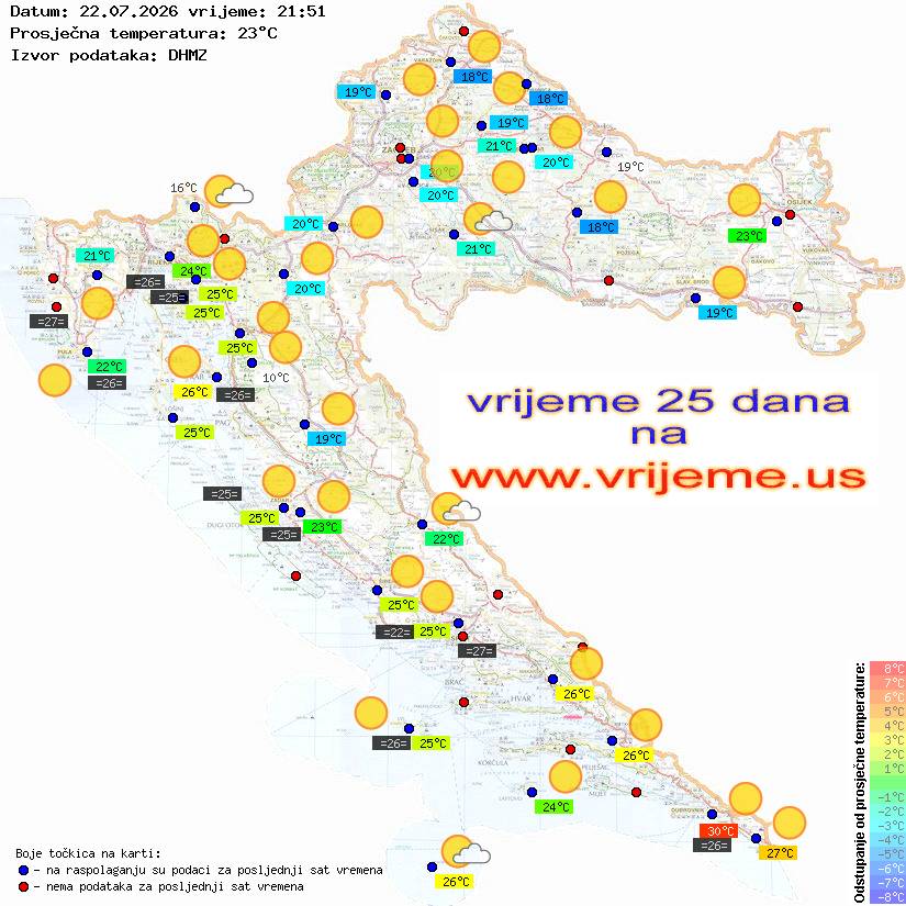 Vrijeme danas