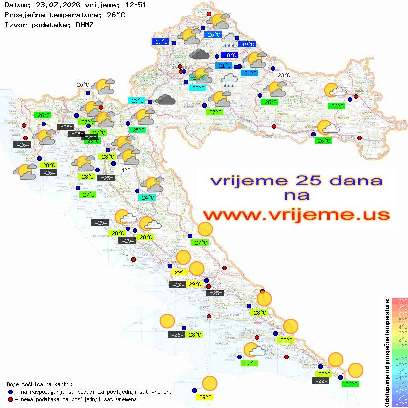 Vrijeme danas