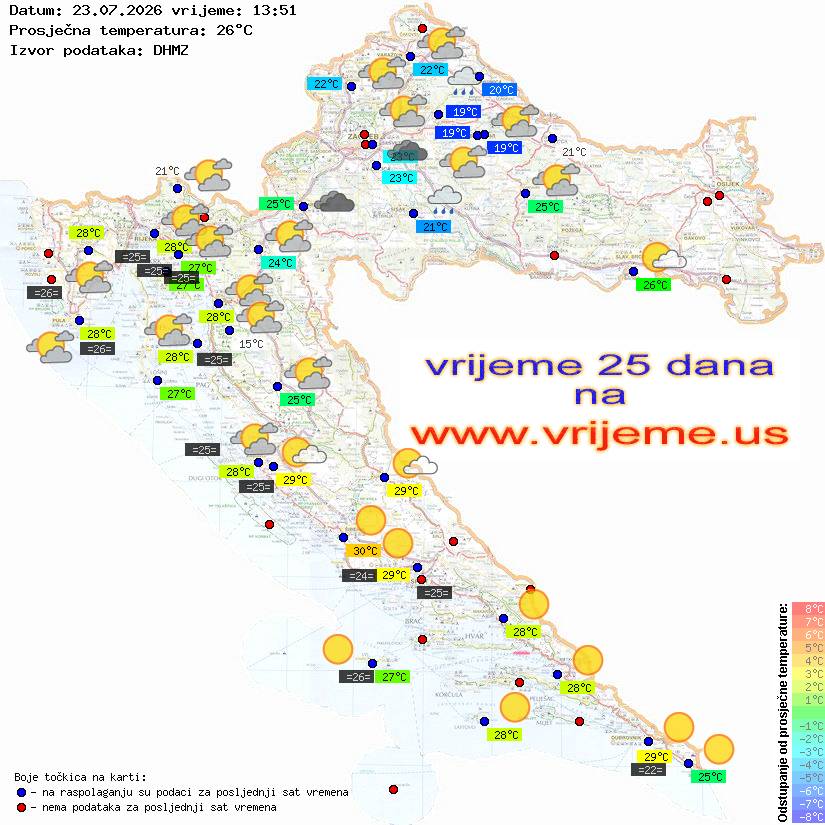 Vrijeme danas