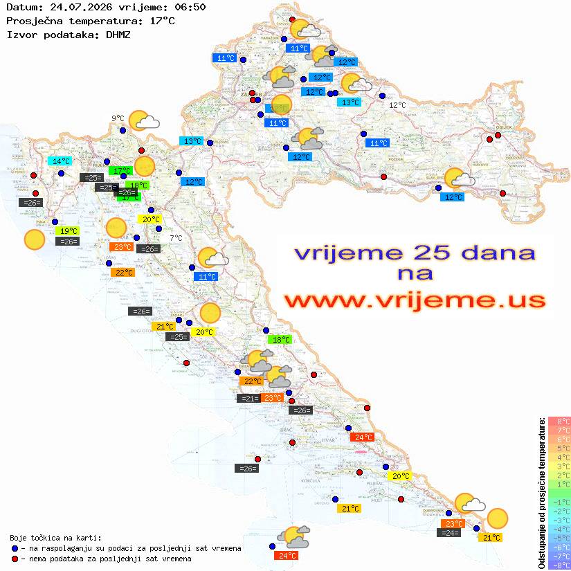 Vrijeme danas