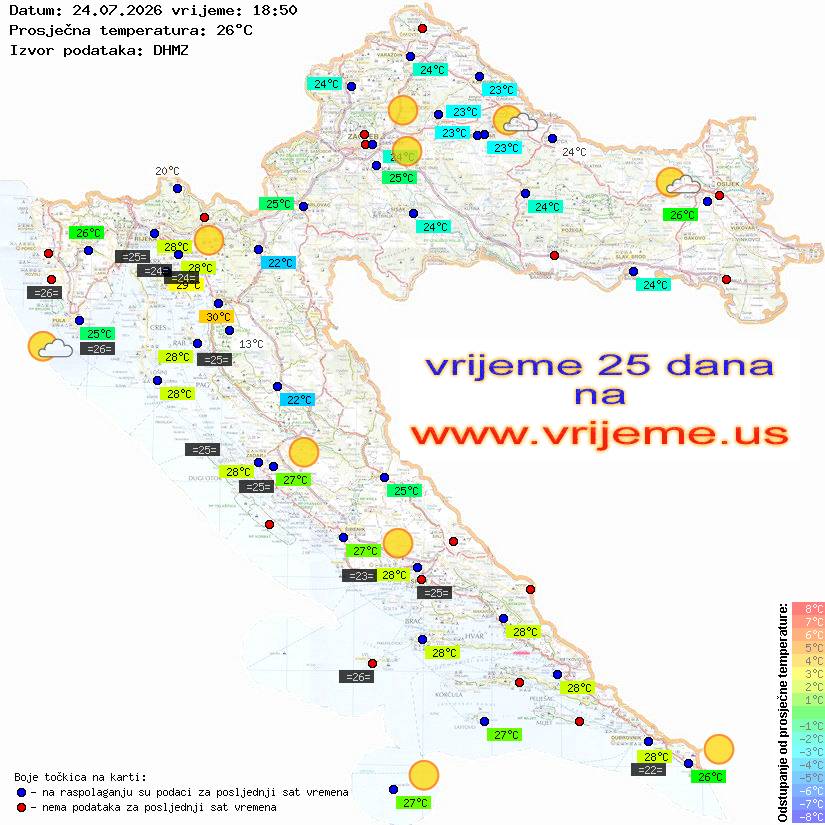 Vrijeme danas