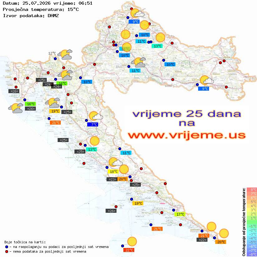 Vrijeme danas