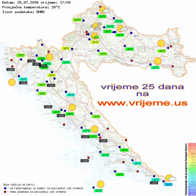 Vrijeme danas