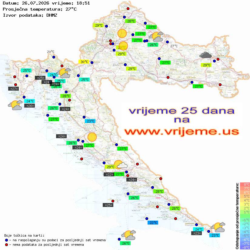 Vrijeme danas