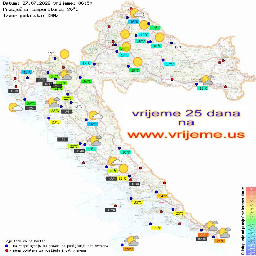 Vrijeme danas