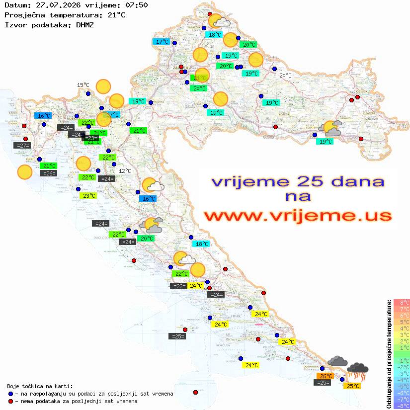 Vrijeme danas