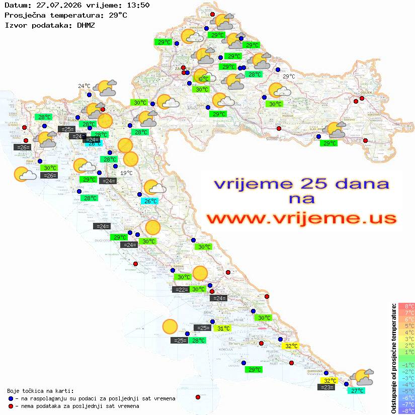 Vrijeme danas