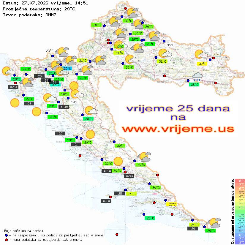 Vrijeme danas