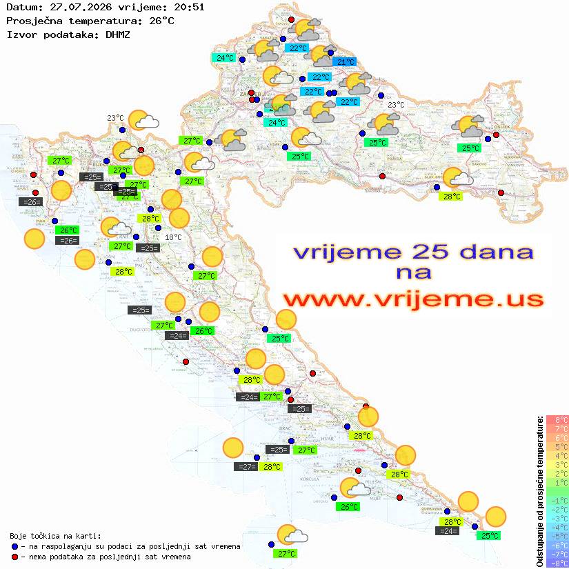 Vrijeme danas
