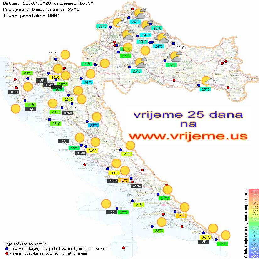 Vrijeme danas