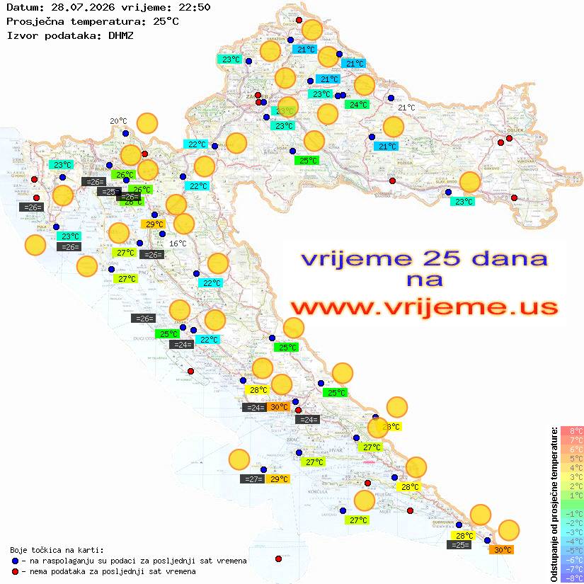 Vrijeme danas