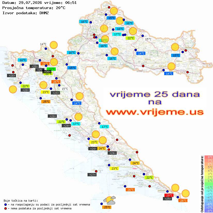 Vrijeme danas