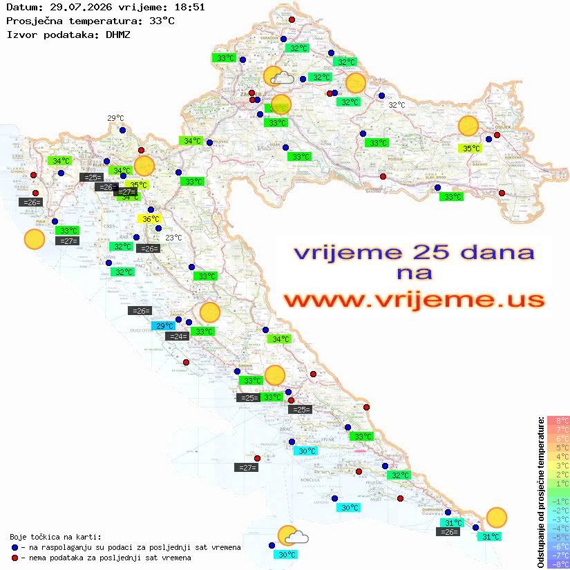 Vrijeme danas