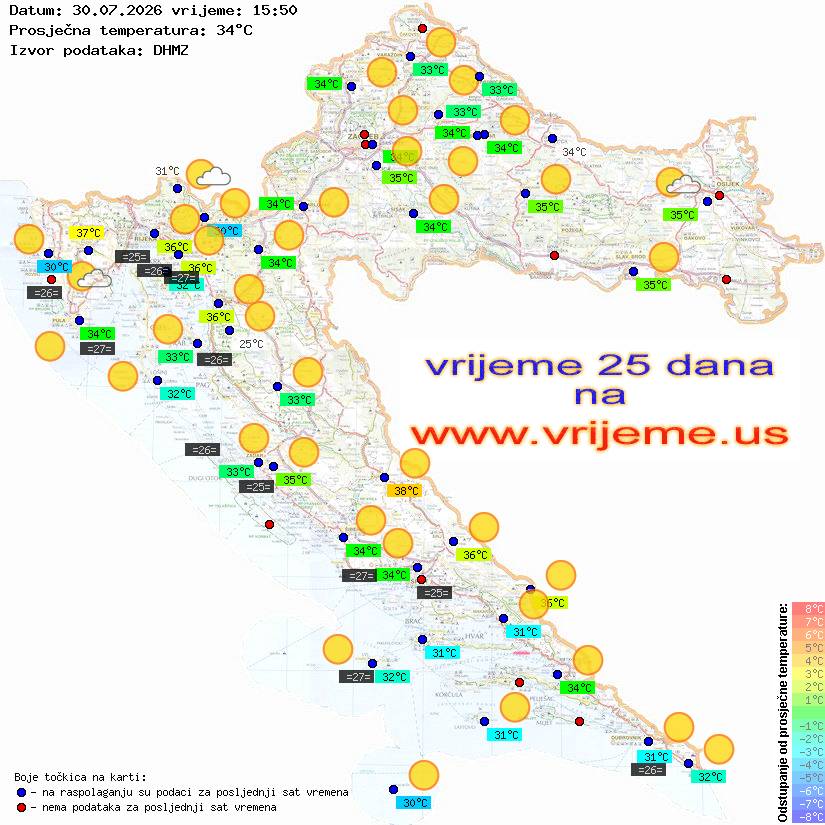 Vrijeme danas