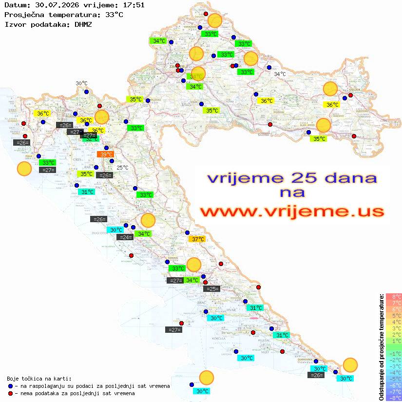 Vrijeme danas