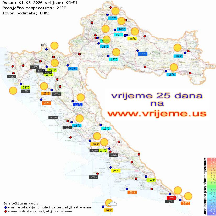 Vrijeme danas
